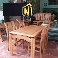 BỘ BÀN ĂN GỖ GIÁ HỮU NGHỊ